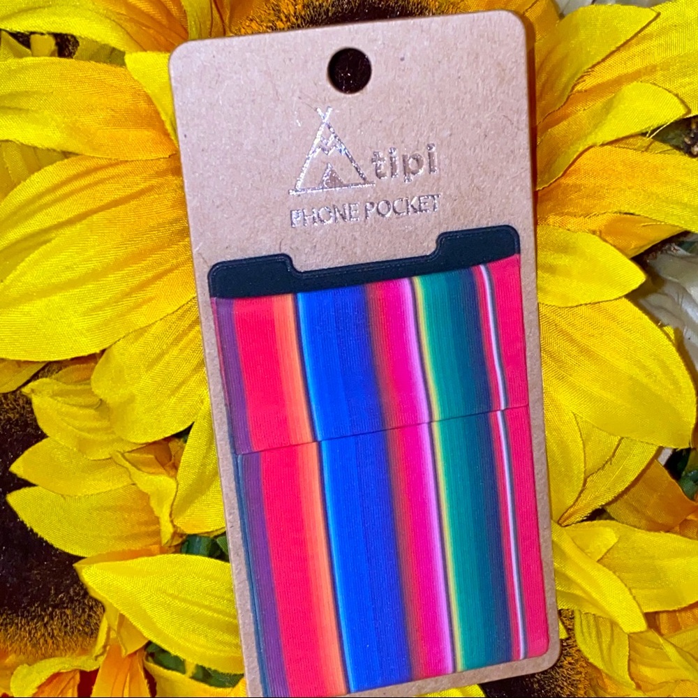 “Serape” phone pocket